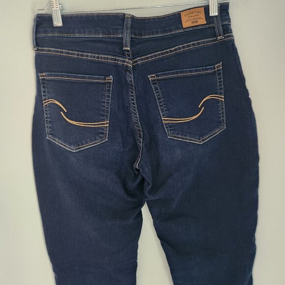 Levi Strauss Signature Gold Jeans Mid-Rise Skinny Blue Denim Womens W30 I32 EUC‎ - Picture 4 of 12